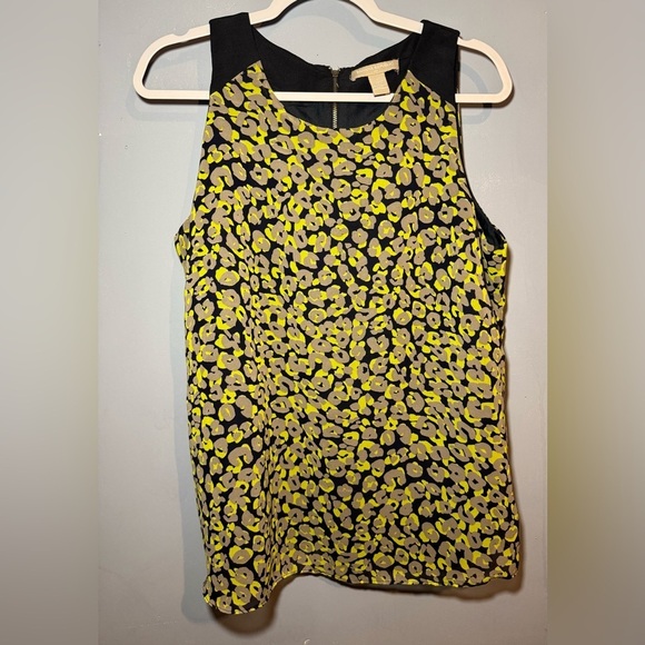 Banana Republic Tops - Banana Republic Black and Yellow Tank Top Blouse, large
